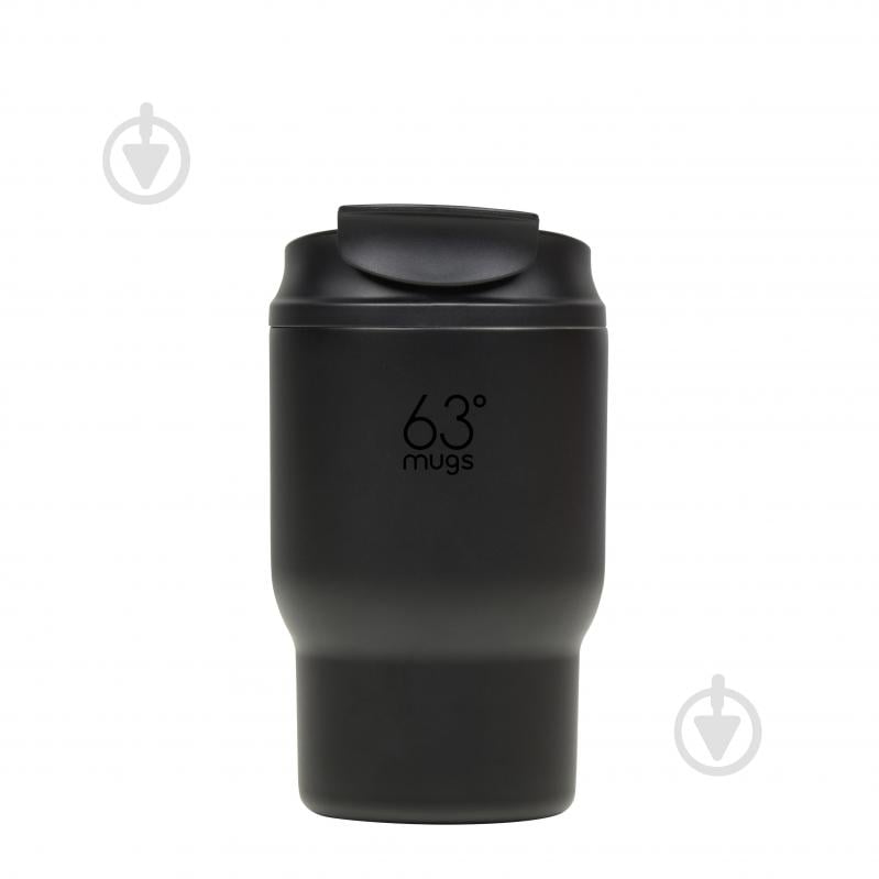 Термочашка 63MUGS Drive 360 мл Черная-Черная - фото 1