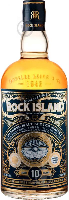 Виски Douglas Laing Rock Island 10 Years Old 0,7 л - фото 3