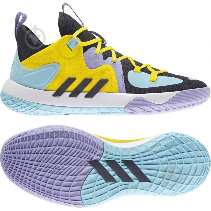 Кроссовки мужские Adidas HARDEN STEPBACK 2 H68054 р.41 1/3 желтые - фото 4