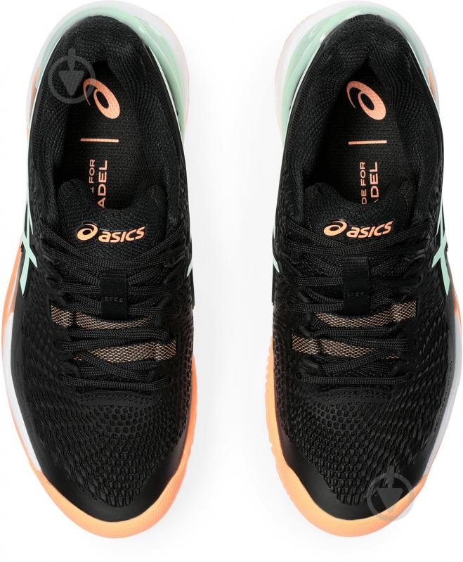 Кросівки жіночі демісезонні Asics GEL-RESOLUTION 9 PADEL 1042A245_001 р.37 чорні - фото 7