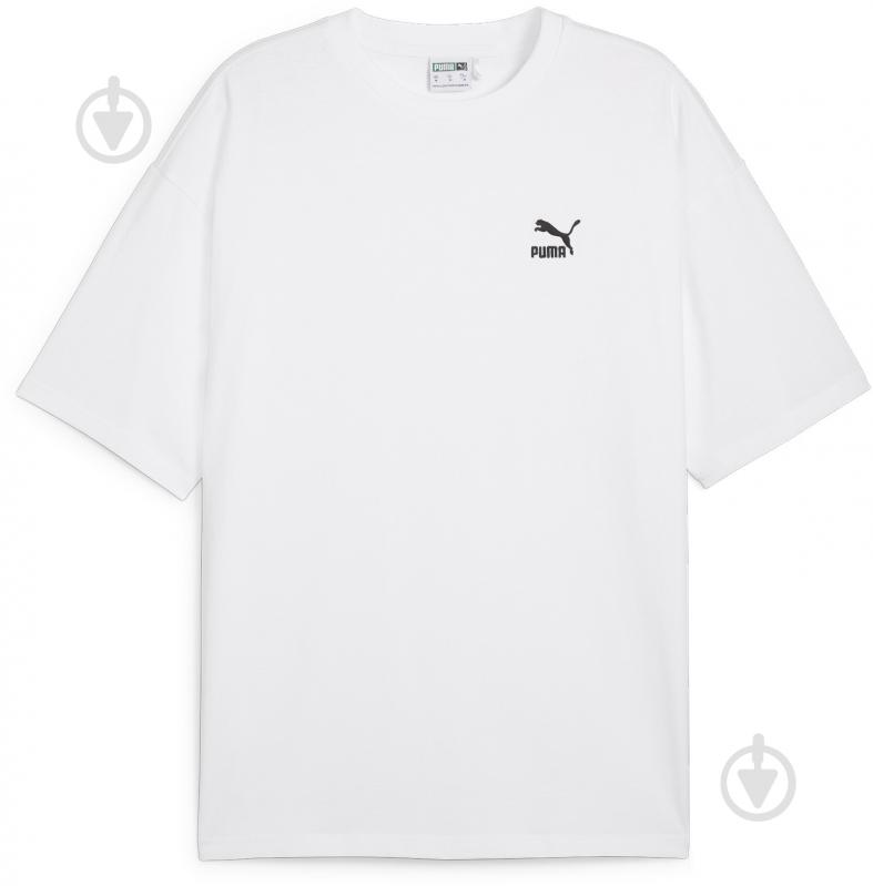Футболка Puma BETTER CLASSICS OVERSIZED TEE 67918802 р.M белый - фото 1