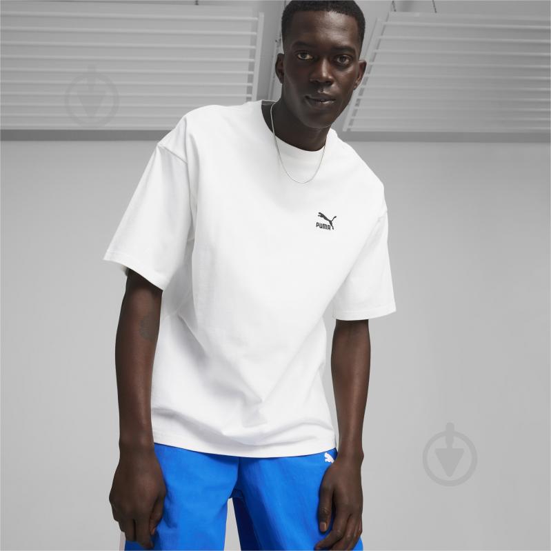 Футболка Puma BETTER CLASSICS OVERSIZED TEE 67918802 р.M белый - фото 4