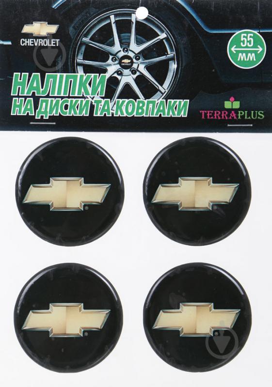 Наліпка-шильда TERRAPLUS Chevrolet 55 мм - фото 1