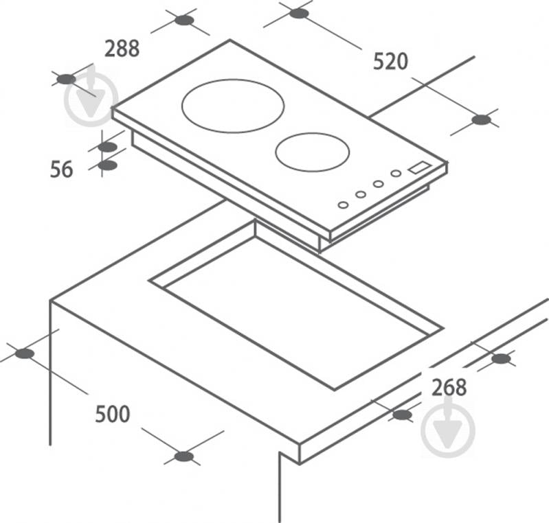 Варочная поверхность электрическая Candy CDI 30 - фото 2