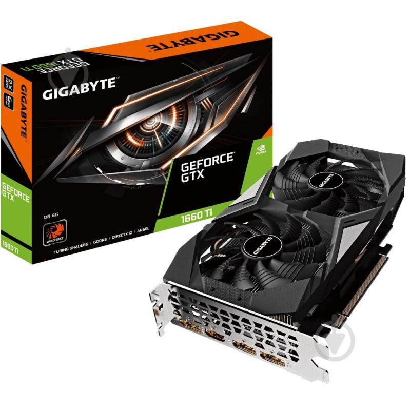 Відеокарта Gigabyte GeForce GTX 1660 Ti 6GB GDDR6 192bit (GV-N166TD6-6GD) - фото 6