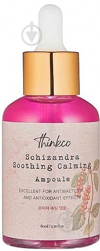 Сыворотка Thinkco Schizandra Soothing Calming Ampoule 80 мл 1 шт. - фото 1