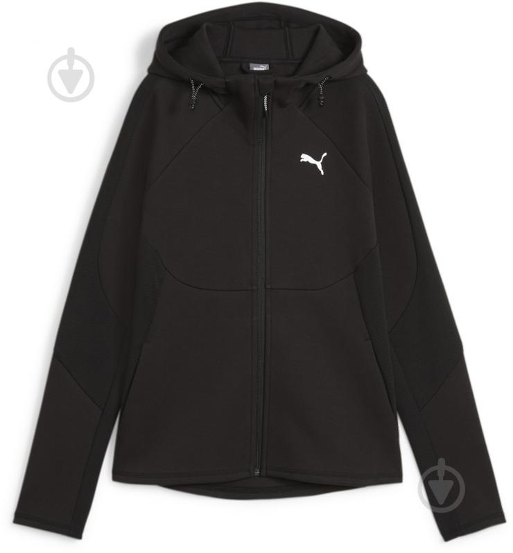 Джемпер Puma EVOSTRIPE FZ Hoodie 67787801 р.L чорний - фото 1