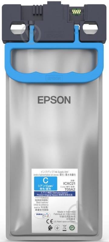 Картридж Epson WF-С878R (C13T05A200) cyan - фото 1