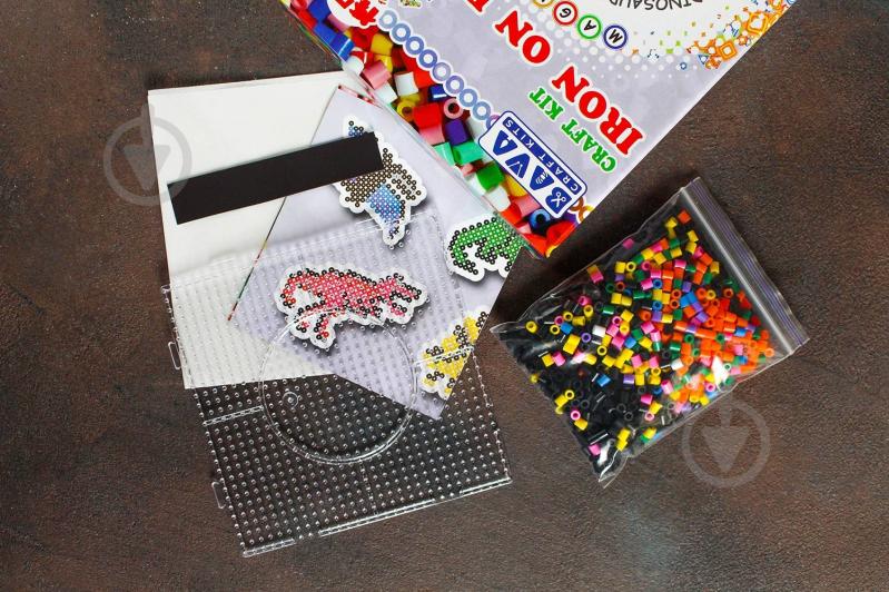 Термомозаїка Умняшка "Магніти з термомозаїки "Динозаври" ТМ-001 - фото 2