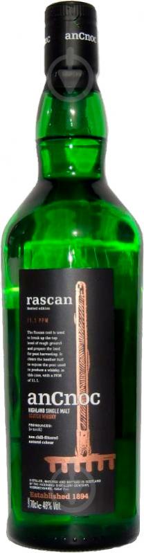 Віскі anCnoc Rascan Limited Edition 46% (5010509880428) 0,7 л - фото 2