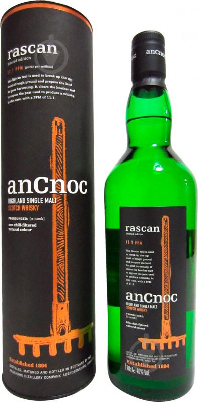 Віскі anCnoc Rascan Limited Edition 46% (5010509880428) 0,7 л - фото 1