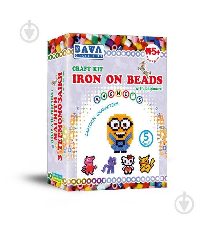 Термомозаїка Умняшка "Магніти з термомозаїки "Мультики" ТМ-004 - фото 1