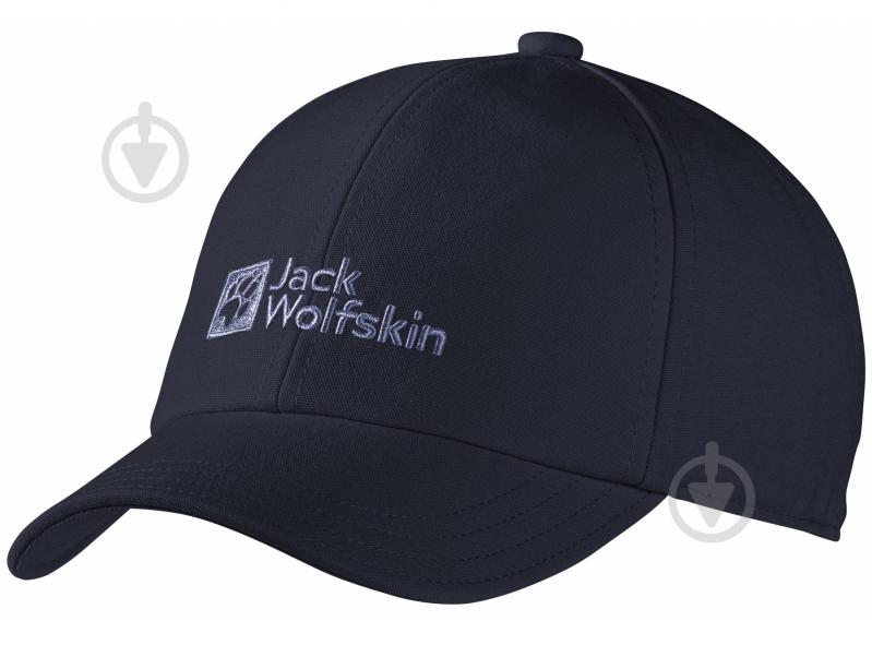 Кепка Jack Wolfskin BASEBALL CAP K 1901013_1010 one size синий - фото 1