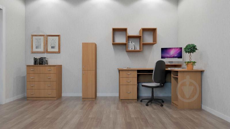 УЦЕНКА! Стол компьютерный Компанит СУ-3 ольха - фото 7