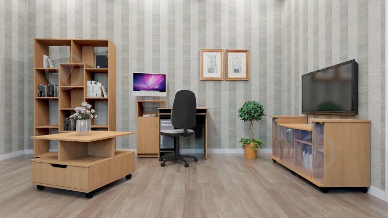 УЦЕНКА! Стол компьютерный Компанит СКМ-2 венге - фото 7