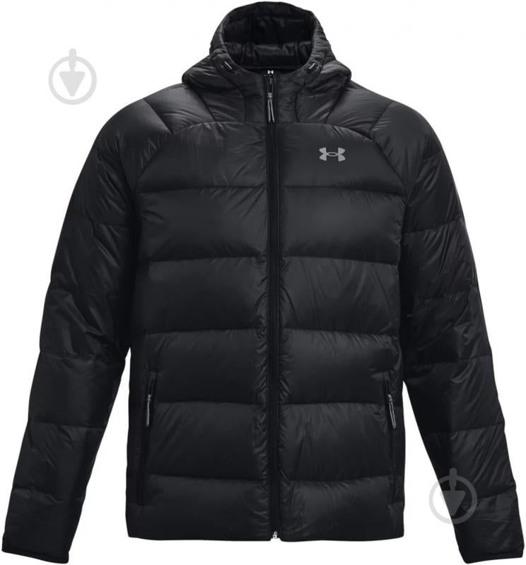 Пуховик чоловічий Under Armour UA STRM ARMOUR DOWN 2.0 JKT 1372651-001 р.S-M чорний - фото 4