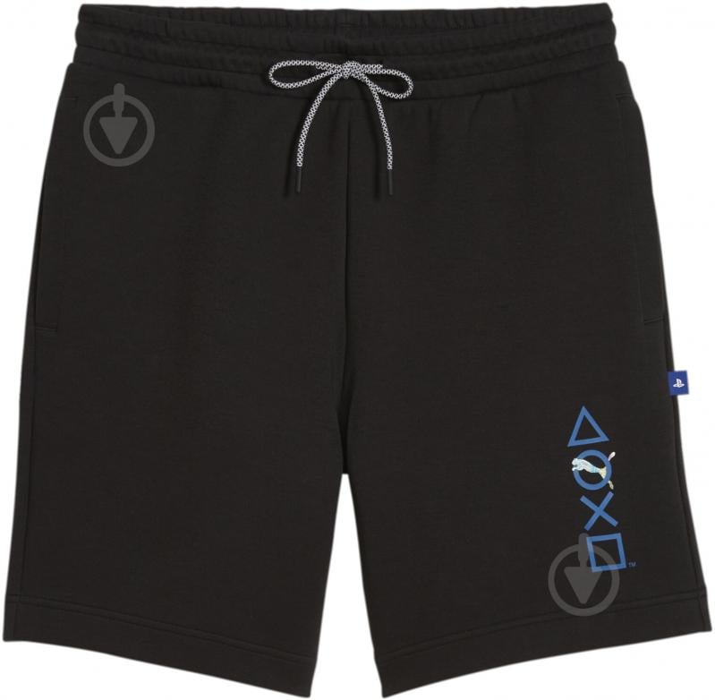 Шорти Puma X PLAYSTATION SHORTS 8"" DK 62469101 р. S чорний - фото 1