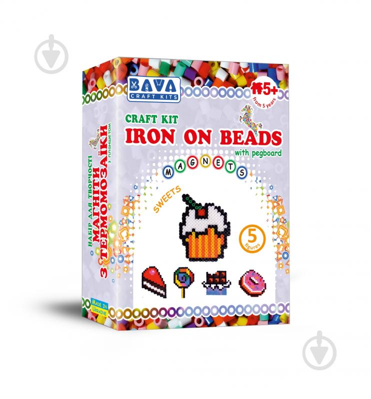 Термомозаїка Умняшка "Магніти з термомозаїки "Солодощі" ТМ-007 - фото 1