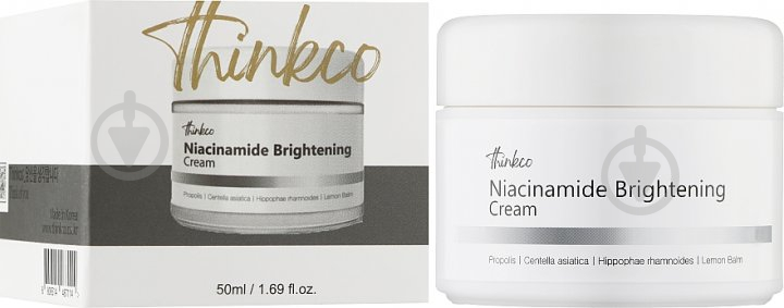 Крем для обличчя день-ніч Thinkco Niacinamide Brightening 50 мл - фото 2