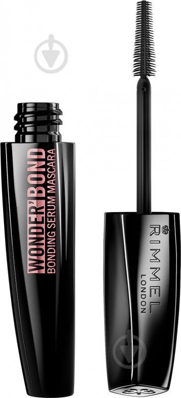 Туш Rimmel London Wonder'Bond Bonding Serum Mascara (001) Black 11 мл 11 г - фото 2