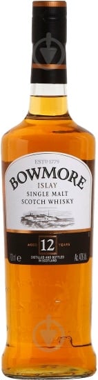 Віскі Bowmore 12 років витримки 40% (5010496080818) 0,7 л - фото 2