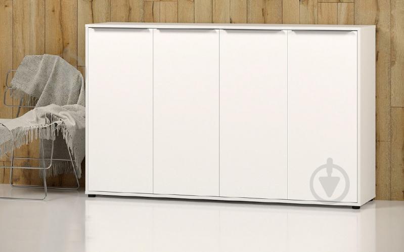 Комод SOKME Нала 4Д белый /белый - фото 1