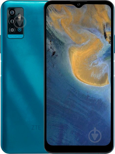Смартфон ZTE BLADE A71 3/64GB green (850645) - фото 1 Смартфон ZTE BLADE A71 3/64GB green (850645) - фото 1