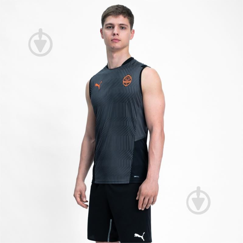 Футболка Puma FCSD Training Jersey SL 76410802 р.L черный - фото 3