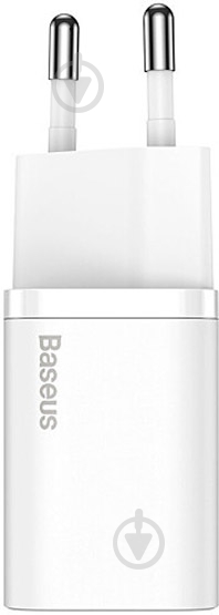 Сетевое зарядное устройство BASEUS Super Si USB-C 20W (CCSUP-B02) White - фото 2
