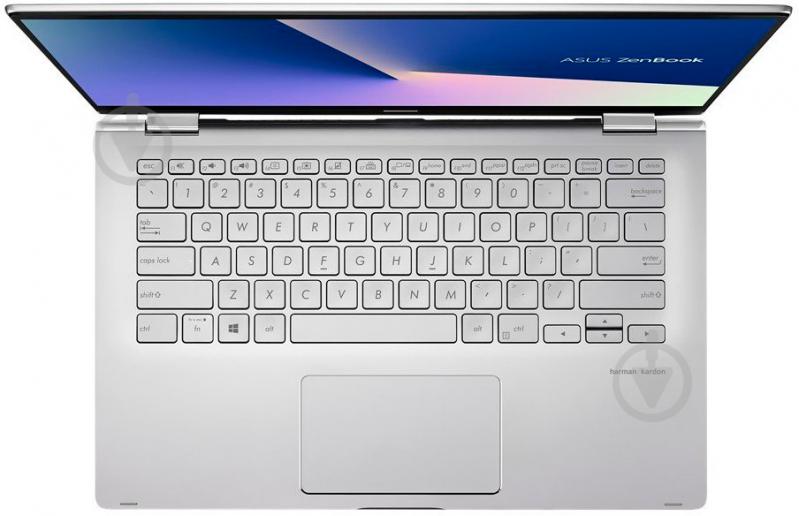 Ноутбук Asus ZenBook Flip UM462DA-AI003 14" (90NB0MK1-M02230) light grey - фото 4