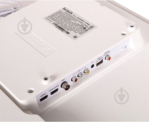 Телевізор Bravis LED-32G5000 + T2 White - фото 5