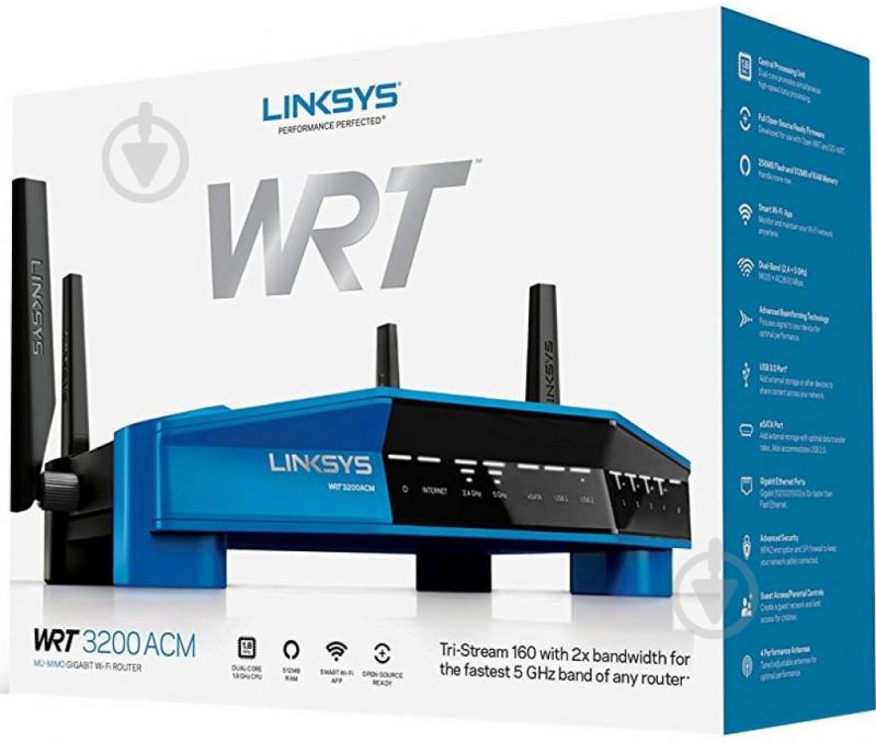 Маршрутизатор Linksys WRT3200ACM-EU - фото 4