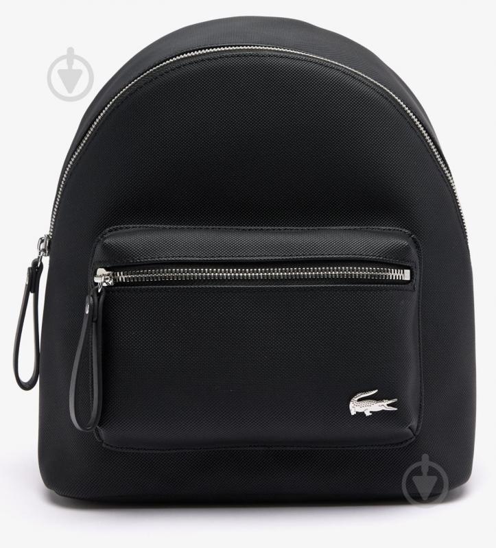 Рюкзак Lacoste Petit Pique NF4372DB-000 чорний - фото 1