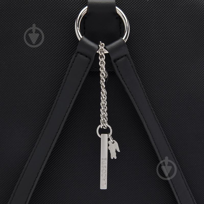 Рюкзак Lacoste Petit Pique NF4372DB-000 чорний - фото 6