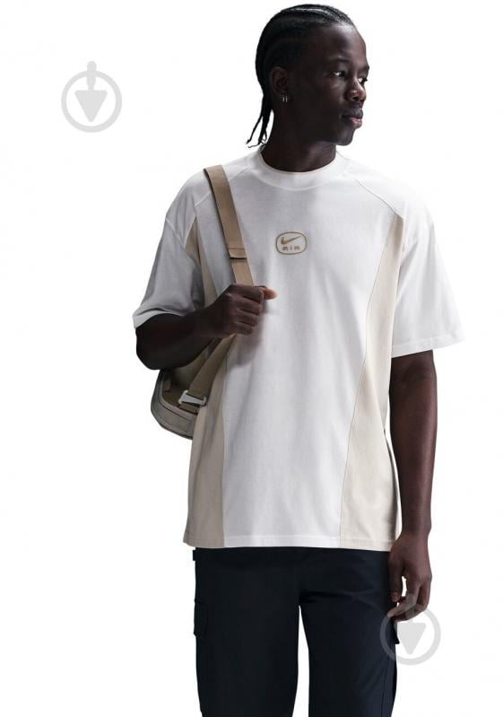 Футболка Nike M NSW SW AIR L FIT TOP HM0182-101 р.L білий - фото 1 Футболка Nike M NSW SW AIR L FIT TOP HM0182-101 р.L білий - фото 1