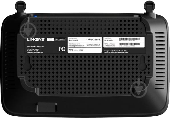 Маршрутизатор Linksys EA6350V4 AC1200 (EA6350V4-EU) - фото 5