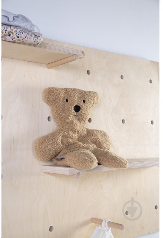 Игрушка Childhome Teddy комфортер коричневый CCTBDTB - фото 5