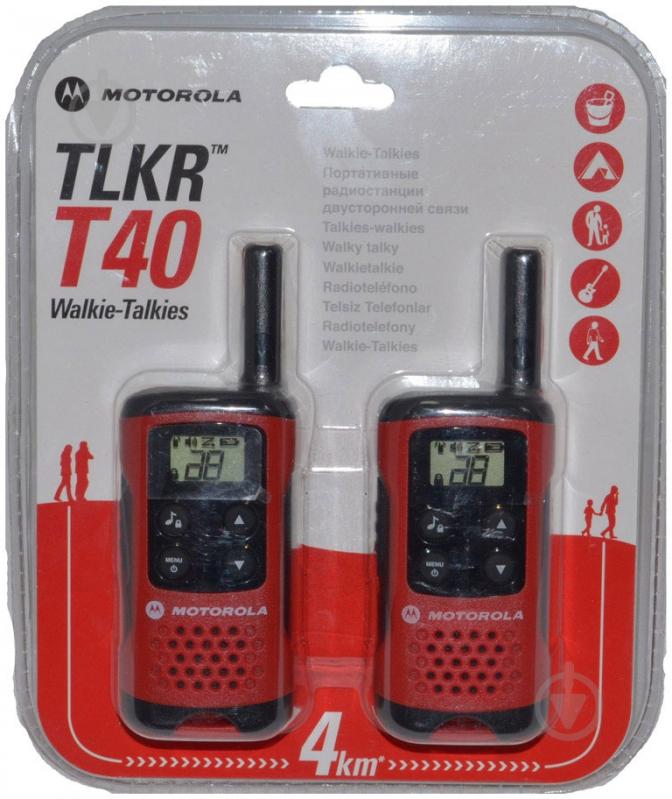 Рация Motorola TLKR T40 Р14МАА03А1ВВ - фото 8