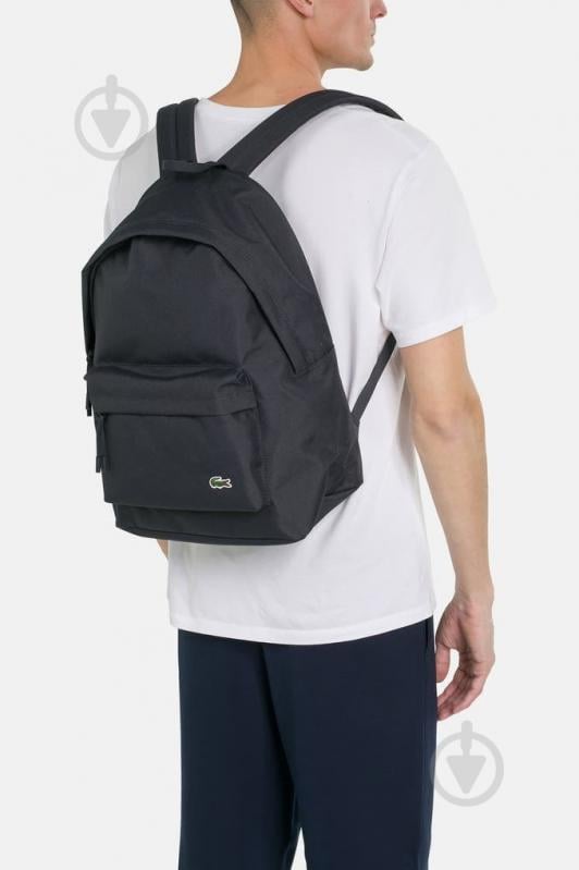 Рюкзак Lacoste Neocroc NU4592NE-L24 чорний - фото 4 Рюкзак Lacoste Neocroc NU4592NE-L24 чорний - фото 4