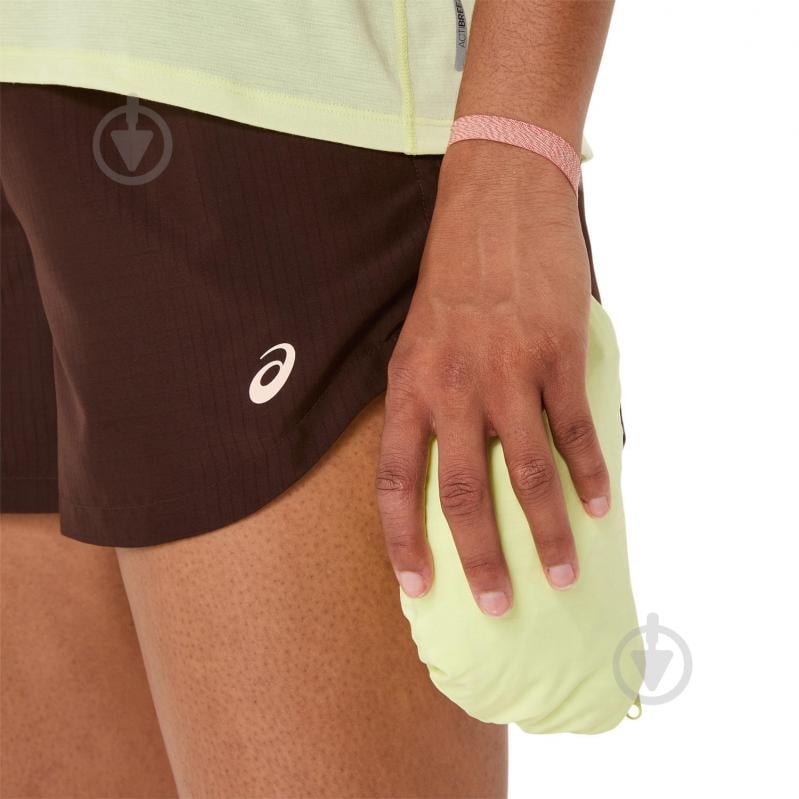 Куртка жіноча Asics NAGINO RUN ADJUSTABLE JACKET 2012D138-750 р.XL жовто-зелена - фото 12