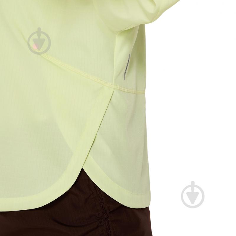 Куртка жіноча Asics NAGINO RUN ADJUSTABLE JACKET 2012D138-750 р.XL жовто-зелена - фото 8