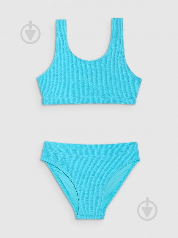 Купальник 4F BIKINI SET F047 4FJWSS25UBKSF047-48N р.164 бирюзовый - фото 1 Купальник 4F BIKINI SET F047 4FJWSS25UBKSF047-48N р.164 бирюзовый - фото 1