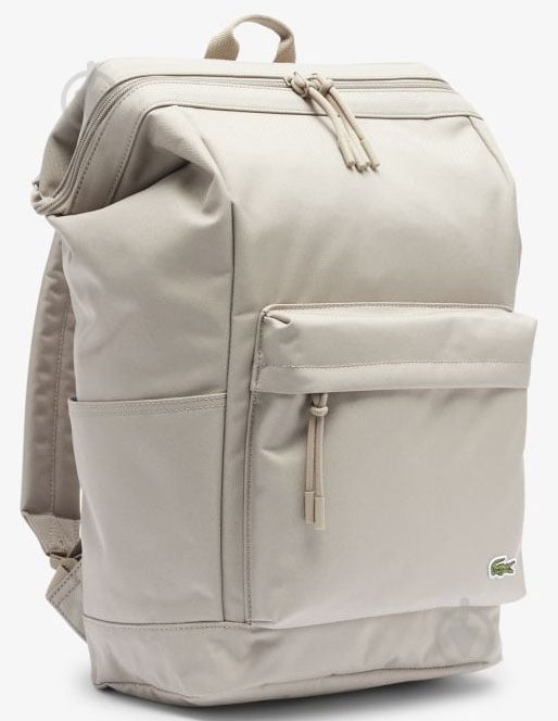 Рюкзак Lacoste NU4598NE-Q18 бежевый - фото 3 Рюкзак Lacoste NU4598NE-Q18 бежевый - фото 3