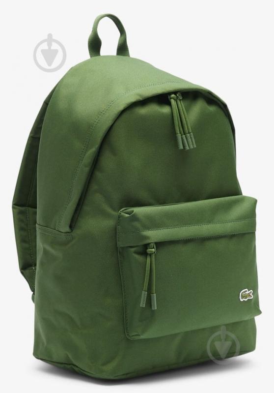 Рюкзак Lacoste Neocroc NU4592NE-B01 зеленый - фото 2 Рюкзак Lacoste Neocroc NU4592NE-B01 зеленый - фото 2