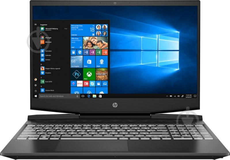Ноутбук HP Pavilion 15-dk0030ur 15,6" (7QC04EA) black - фото 2