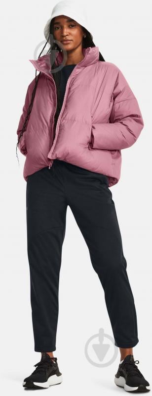 Пуховик женский Under Armour UA CGI DOWN PUFFER JKT 1378858-697 р.XL розовый - фото 1