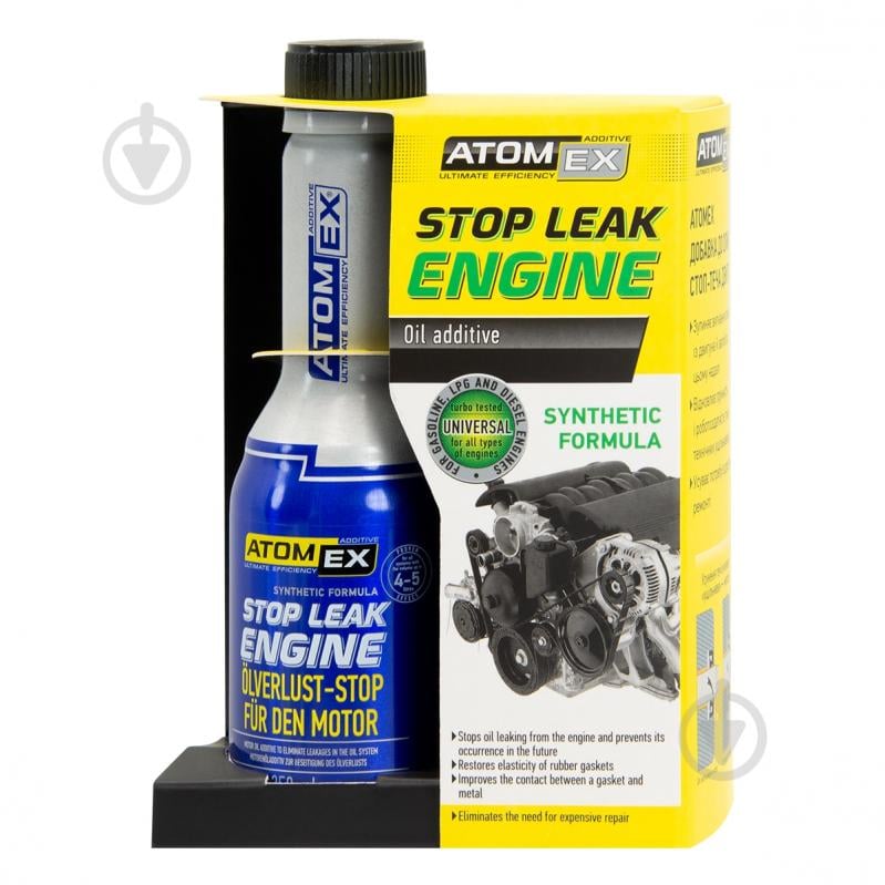 Средство для устранения протечек масла XADO Stop Leak Engine 250 мл - фото 1