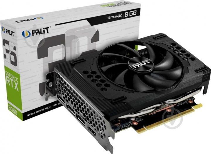 Відеокарта Palit NVIDIA RTX 3060 StormX 8GB GDDR6 128bit (NE63060019P1-190AF) - фото 7