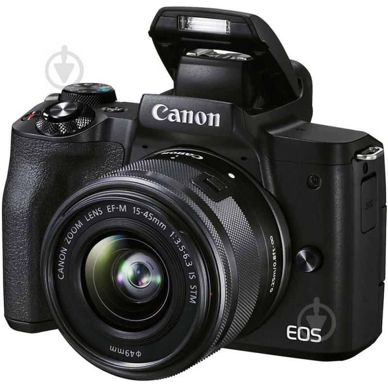 Фотокамера Canon EOS M50 Mark II + 15-45 IS STM KIT black ((4728C041)) - фото 9