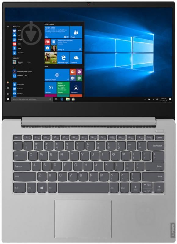 Ноутбук Lenovo IdeaPad S340 14" (81N700VKRA) grey - фото 9